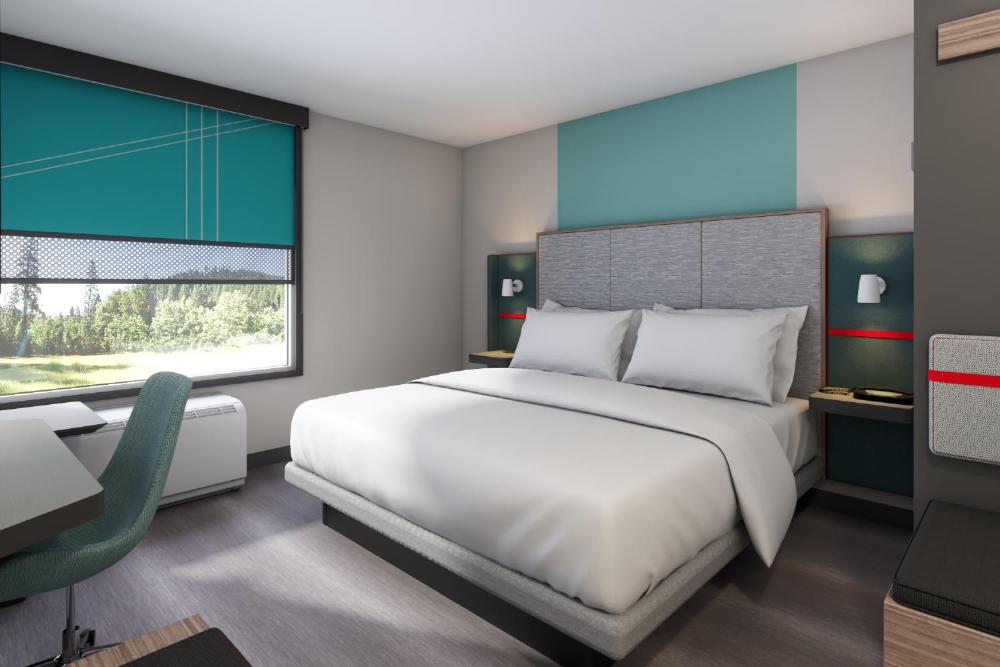 Standard King Room with Roll-In Shower - Communications Access interior